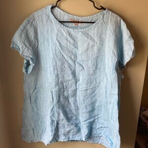 FLAX 100% linen shirt size large